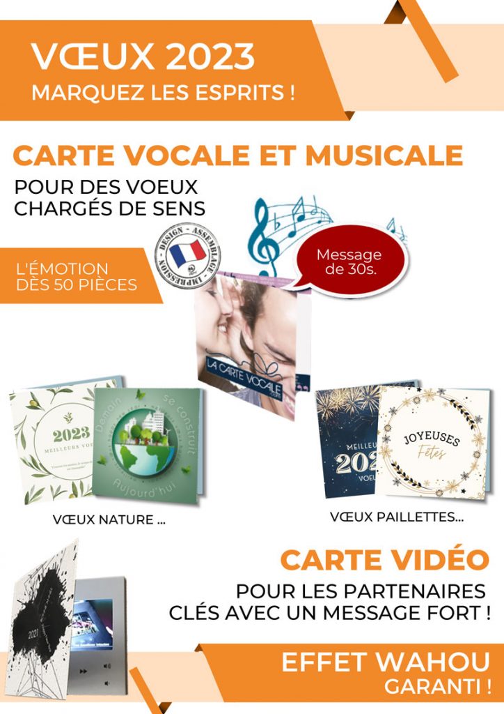 Pensez aux voeux 2023 dès maintenant !